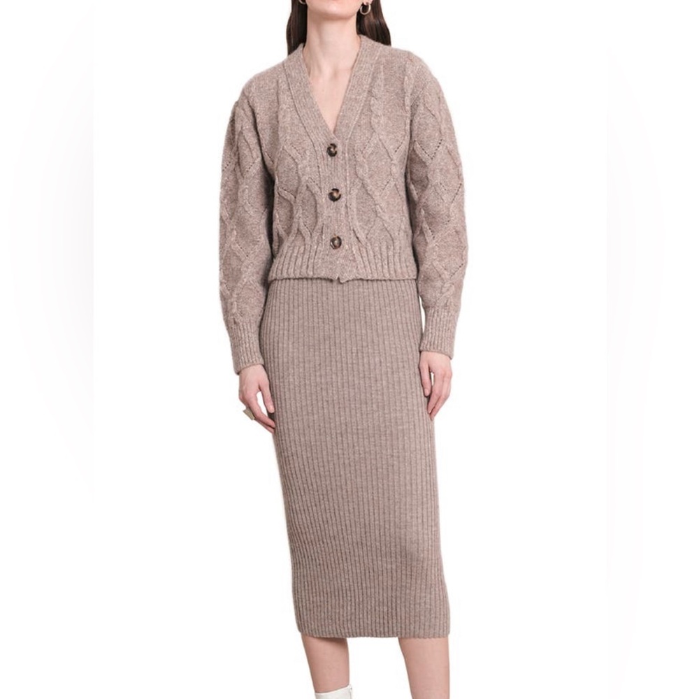 Eleven Six Eva Alpaca Skirt